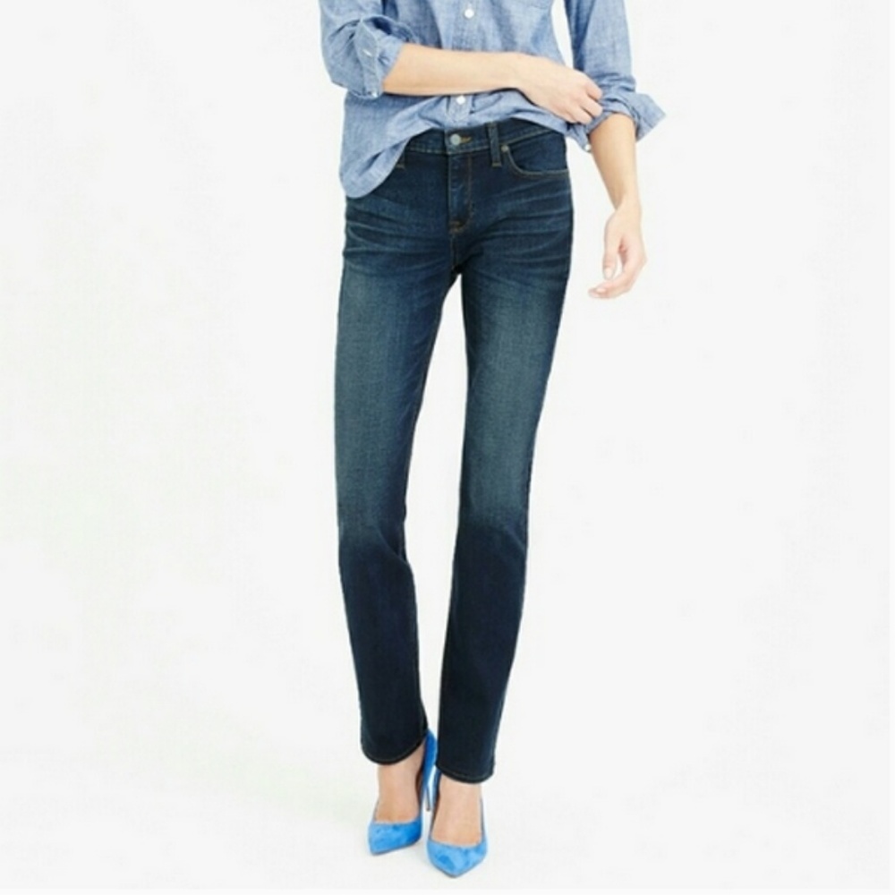 J.Crew Matchstick Jeans Medium Dark Wash 26